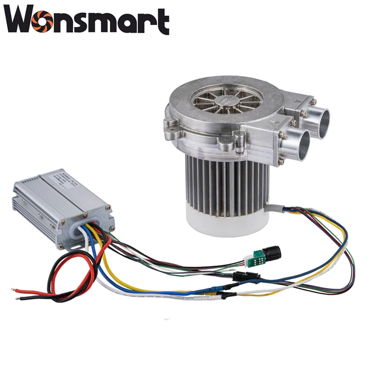 28Kpa 67m3h High Pressure&airflow Mini Turbo Blower For 5KW Fuel Cell