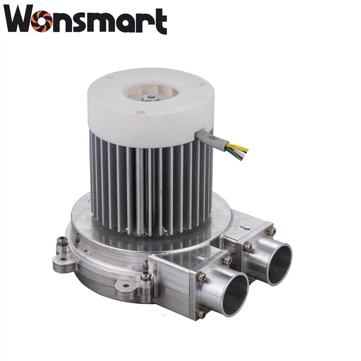 28Kpa 67m3h High Pressure&airflow Mini Turbo Blower For 5KW Fuel Cell